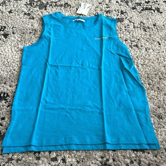 ZARA Kids | Blue | PLAIN T-SHIRT - Picture 4 of 5
